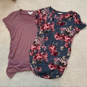 Maternity shirts, size L